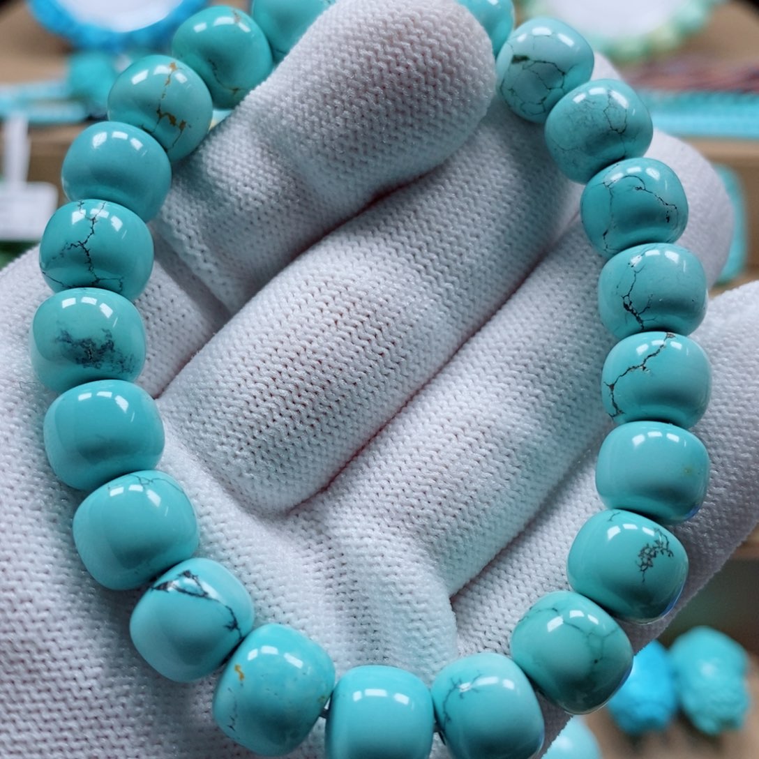 绿松石珠宝奇石未镶嵌