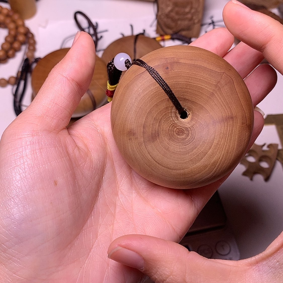 【闪购商品】檀香木手串/手链檀香面包圈