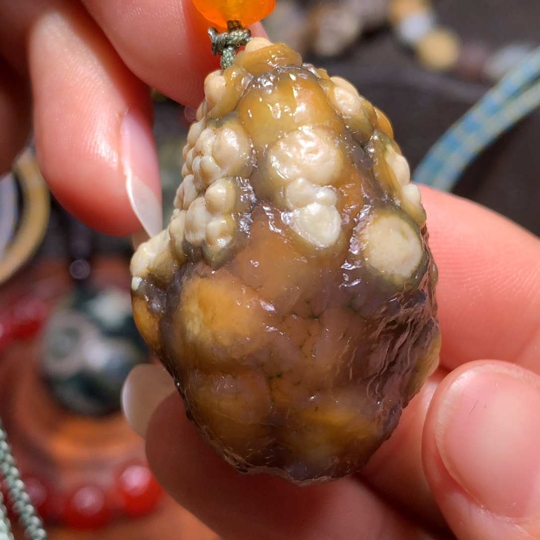 未镶嵌玛瑙/玉髓珠宝半成品