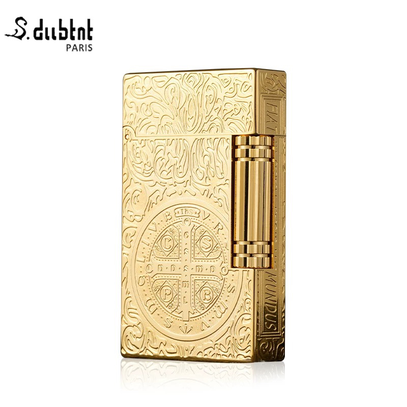 杜伯特雕刻康斯坦丁精致朗声高端侧滑轮点火男士创意打火机