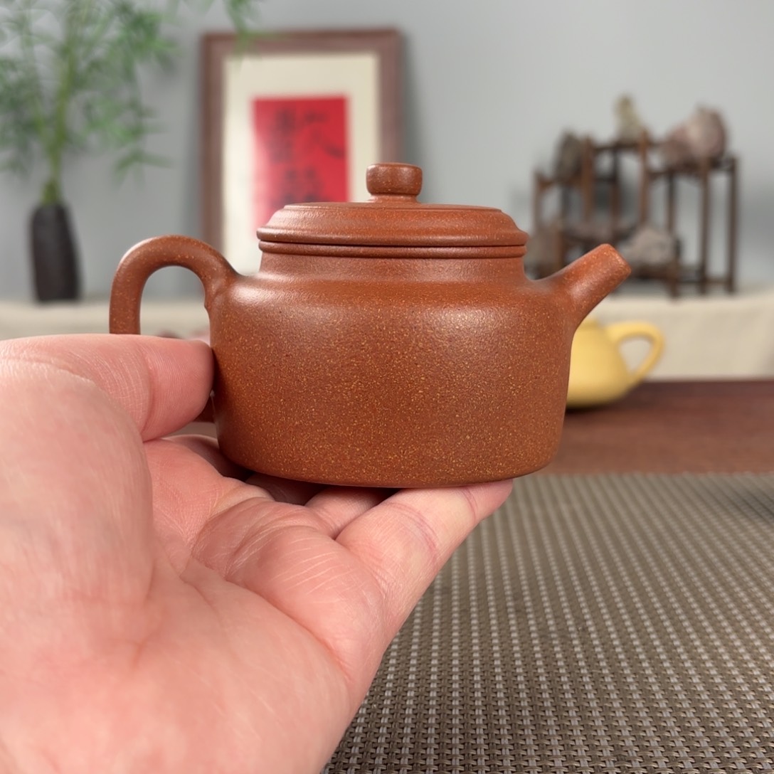 紫砂茶壶黄龙山原矿紫砂壶