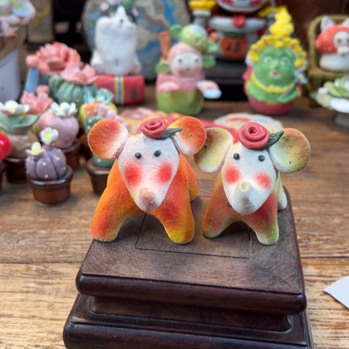 摆件陶小镇青花每日有新品
