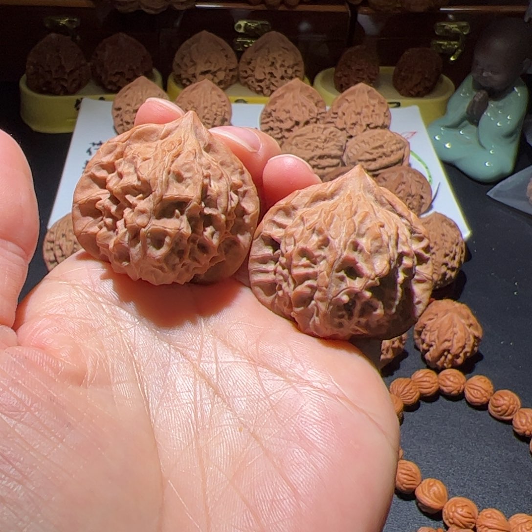 文玩核桃把件段誉公子帽