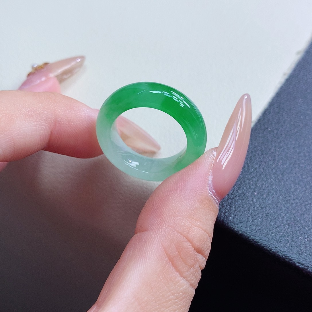 未镶嵌戒指翡翠12号