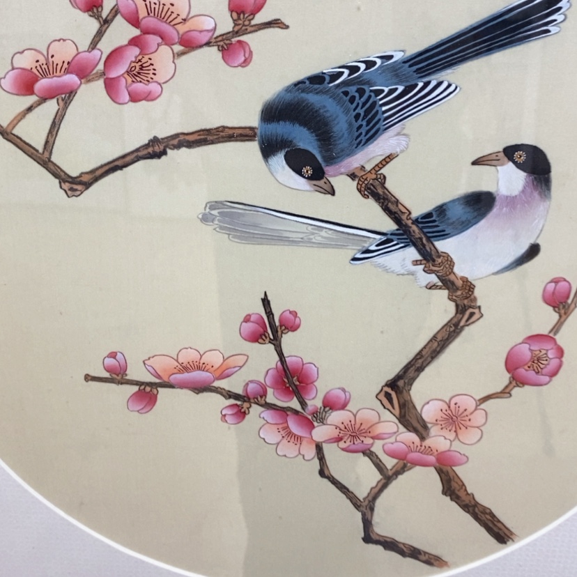 【闪购商品】国画手绘国画工笔带框