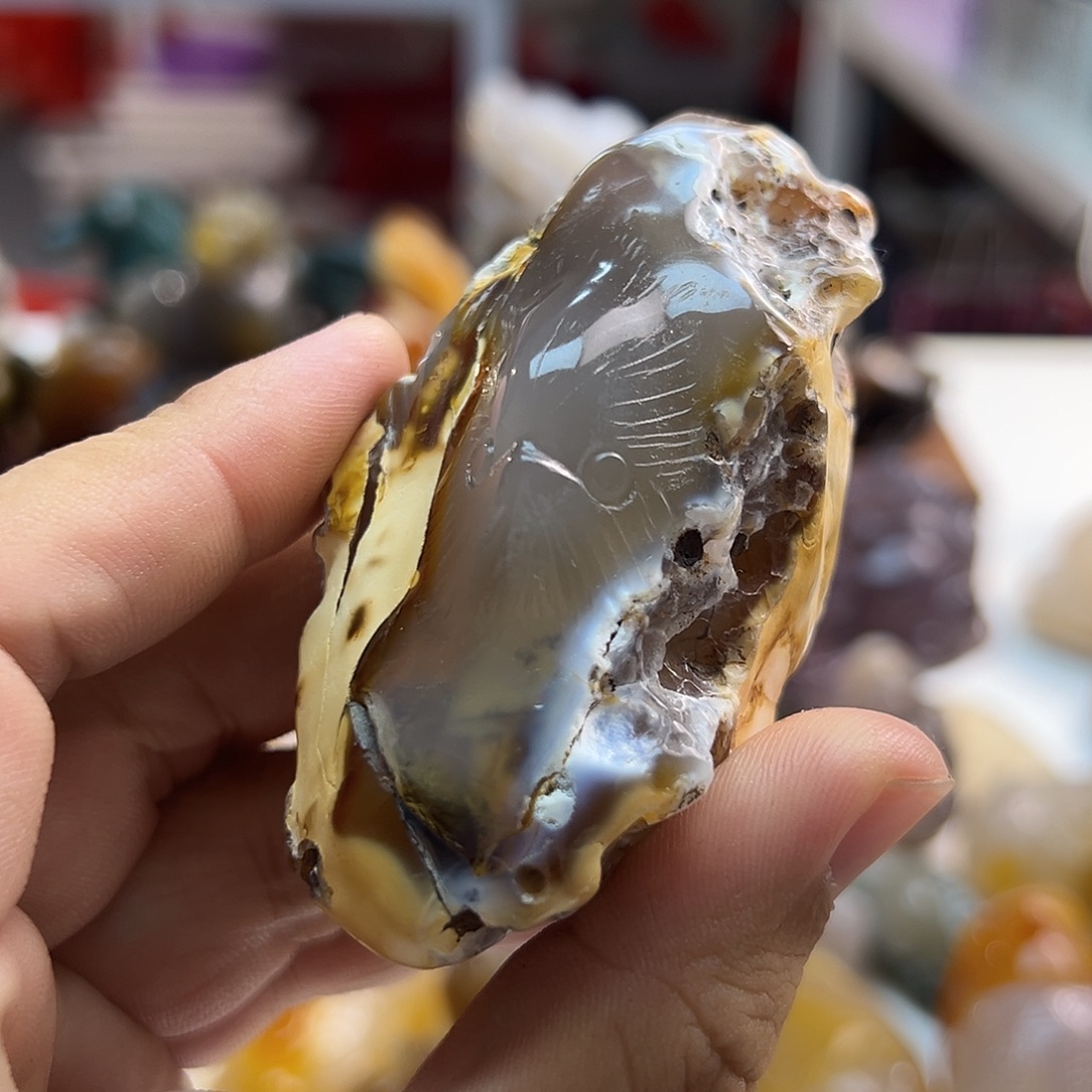 玛瑙/玉髓未镶嵌颈饰