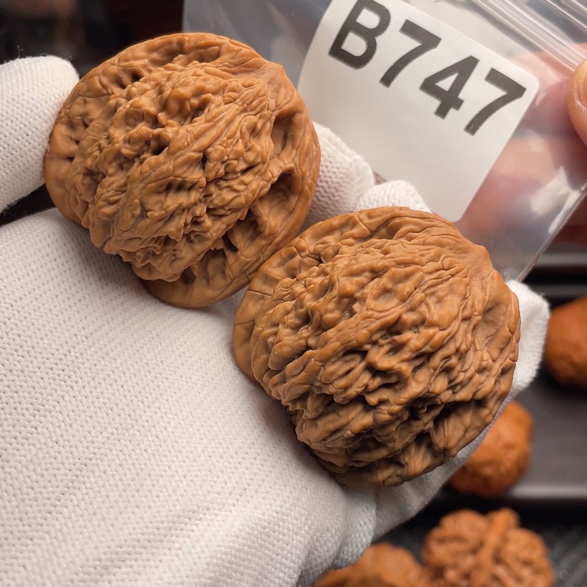 【闪购商品】文玩核桃吊坠B747麦虎43