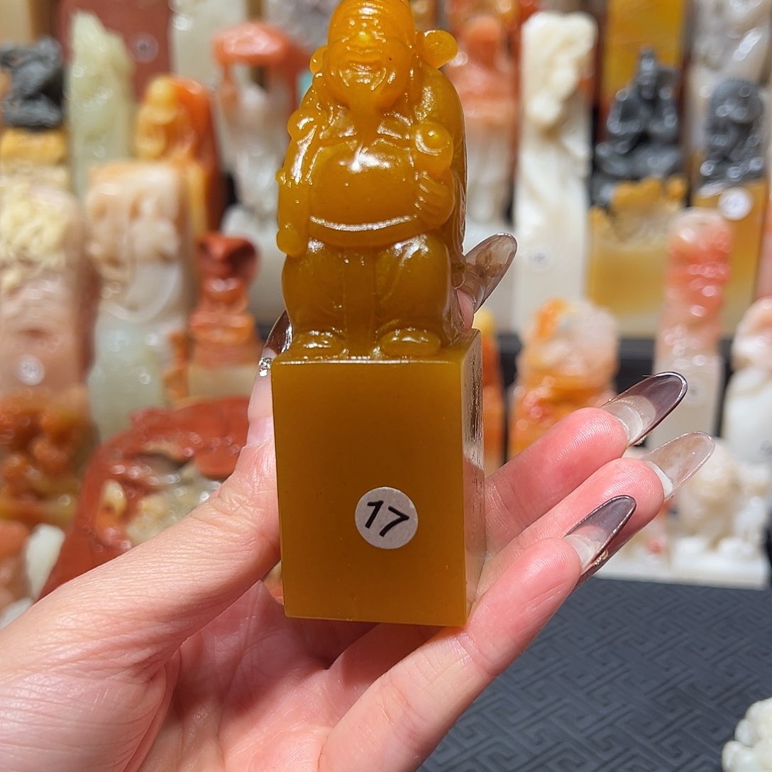 寿山石观****力寿山石批发