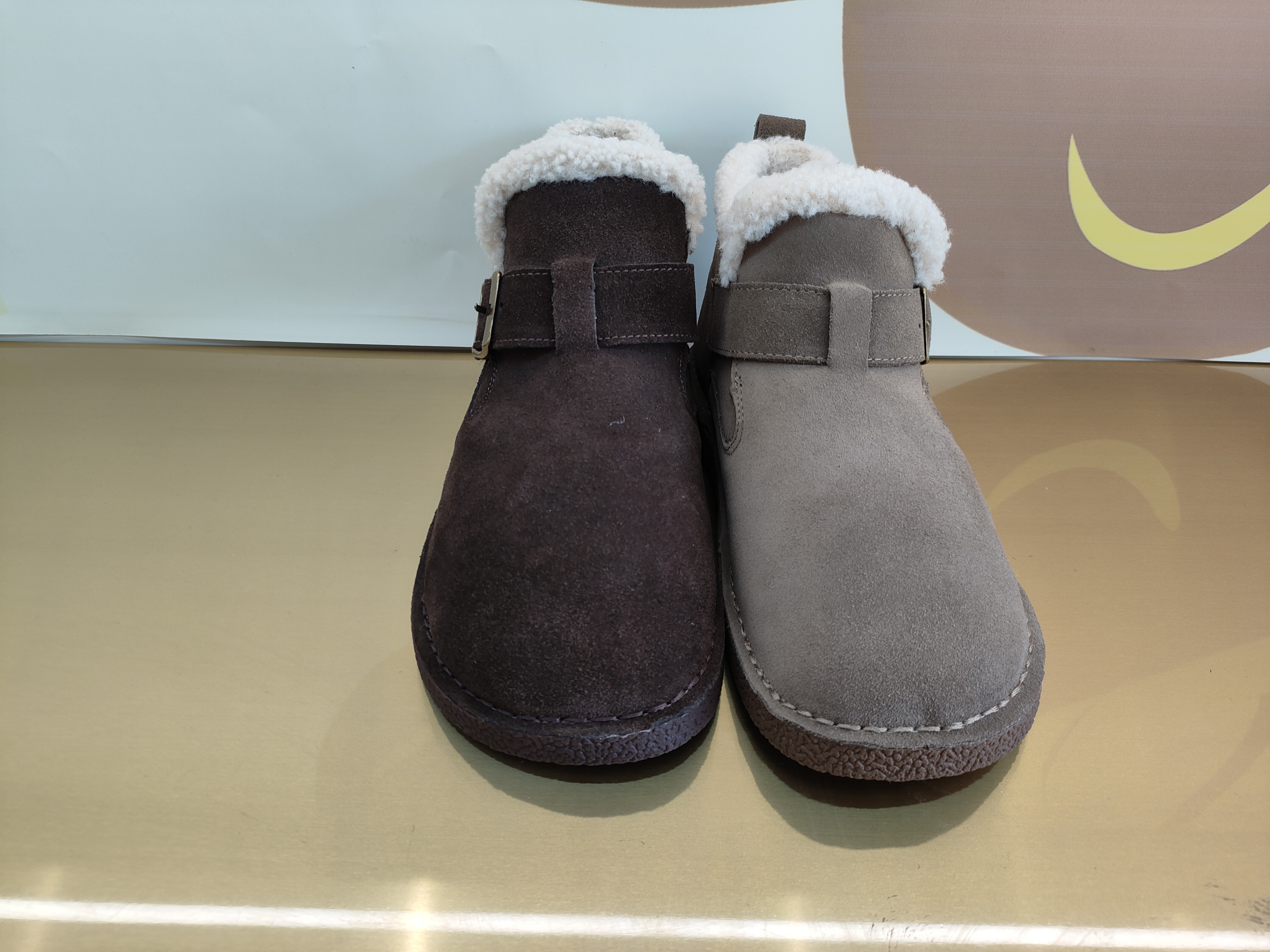 漫步佳人专卖店正品断码处理时尚加绒保暖雪地靴163175拍前询码