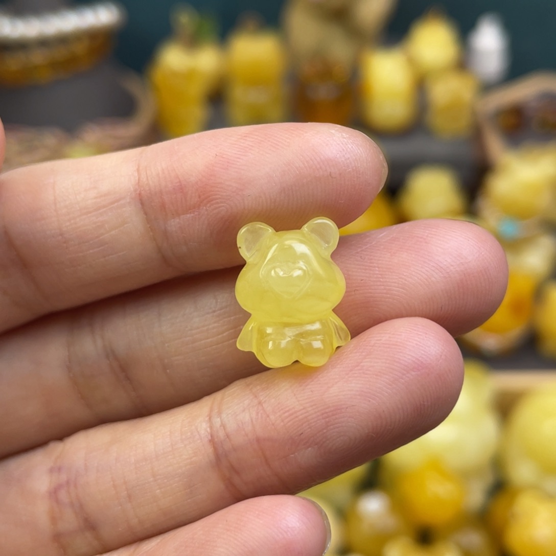未镶嵌琥珀裸石蜜蜡