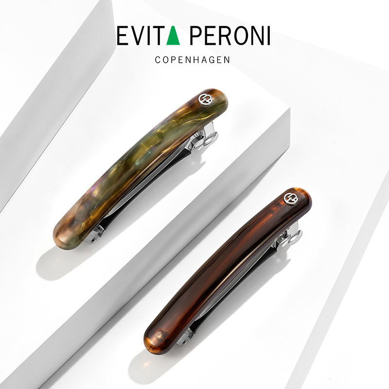 Evita Peroni/依慧达"自然漫步"弹簧一字夹发饰个性简约ZB