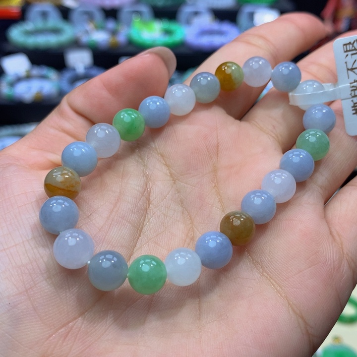 翡翠手链未镶嵌翡翠