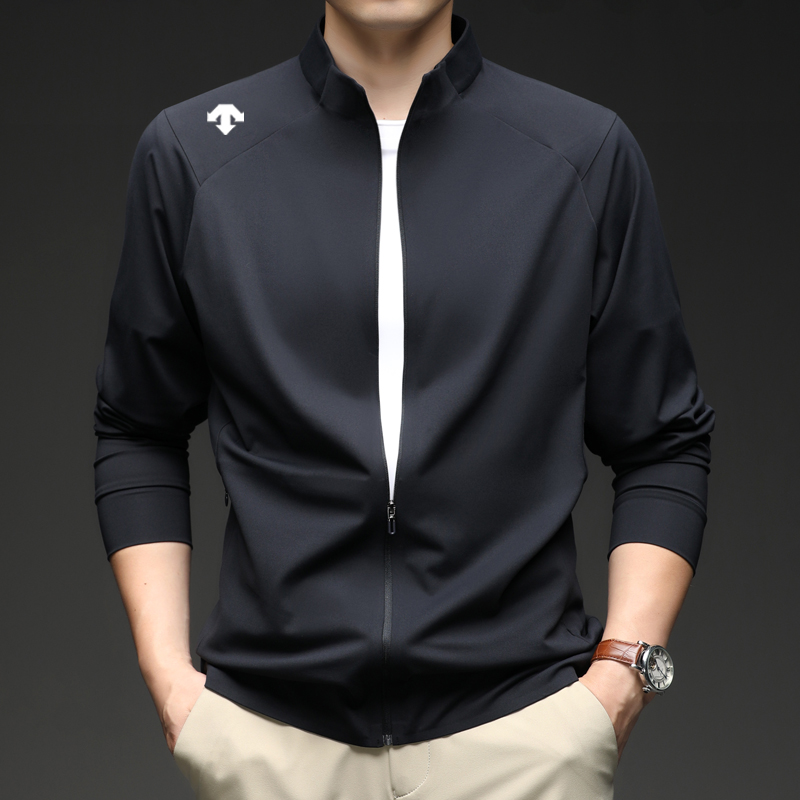 奥特莱斯撤柜丨迪桑家秋季新款男士夹克中青年时尚休闲立领外套潮