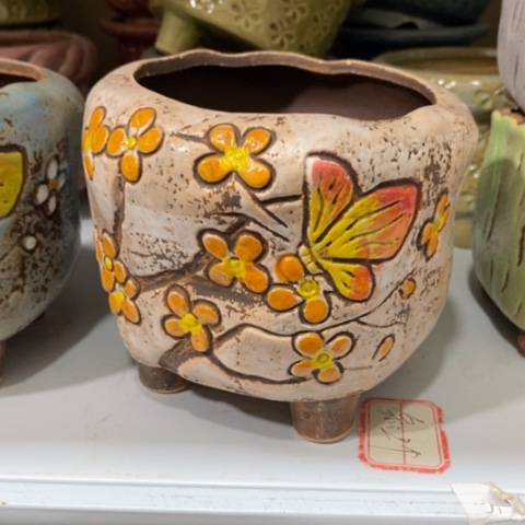 【闪购商品】红陶粗陶材质多肉花盆