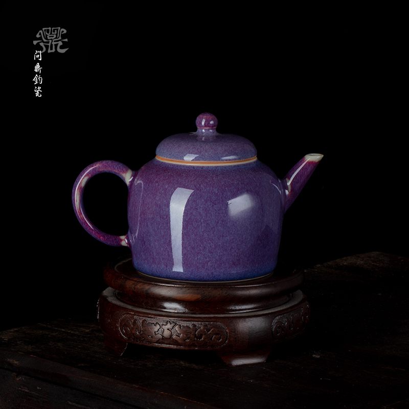 问鼎钧瓷古春壶（青莲）