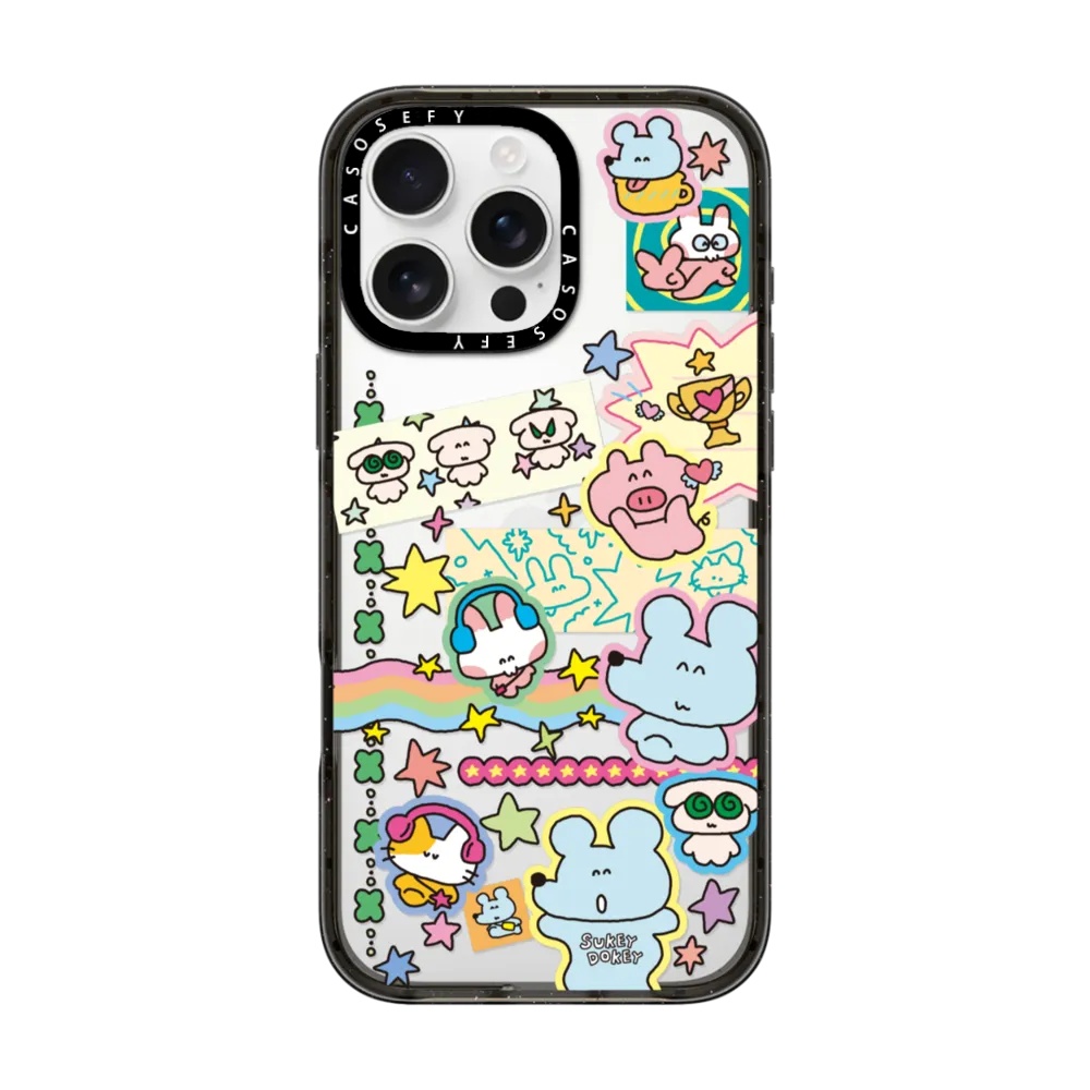 CASETi联名SUKEYDOKEY顺顺鼠16pro适用于iPhone17promax苹果14/15