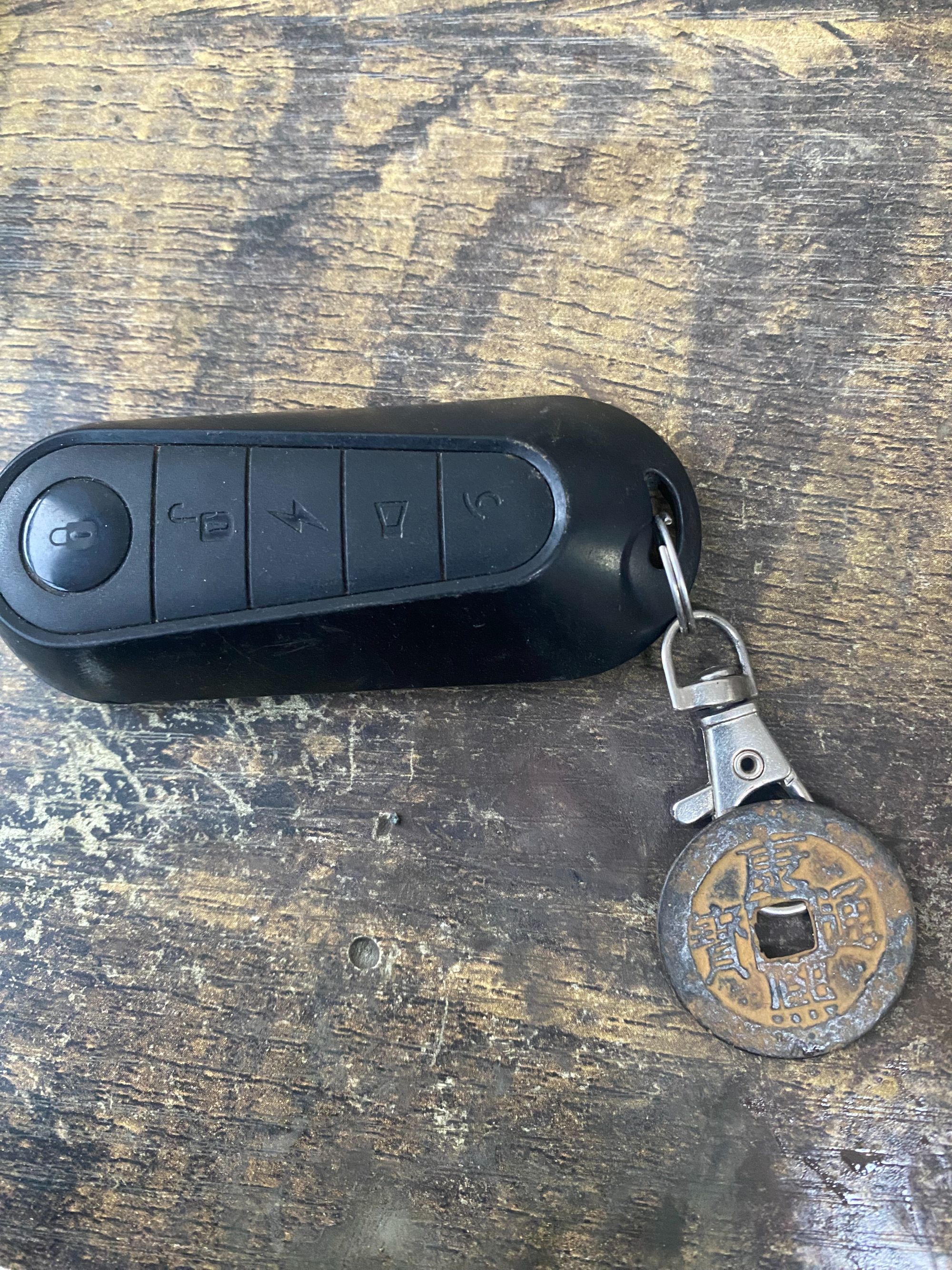 铜钱挂件复古工艺做旧桌面摆件钱到家汽车挂饰钥匙扣