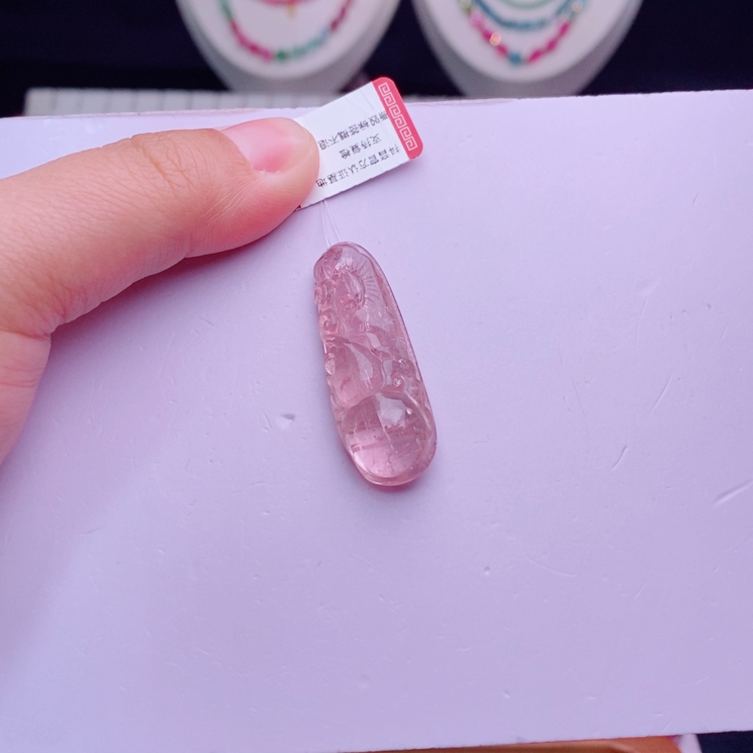 颈饰未镶嵌碧玺如意葫芦m