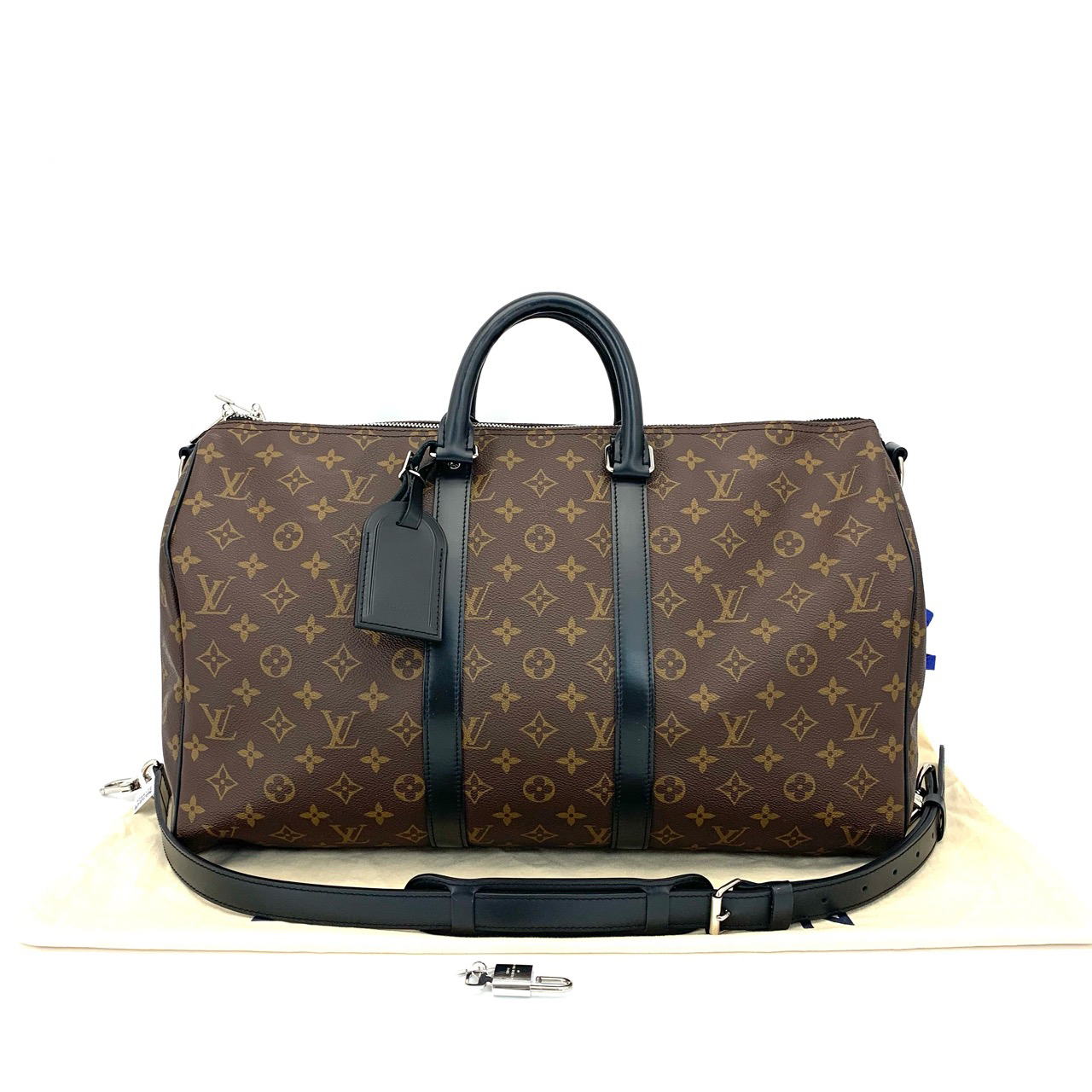 95新 LouisVuitton/路易威登 老花keepall45旅行袋尺寸45/27 休闲