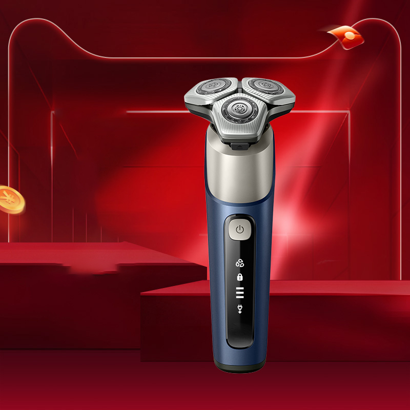 刮胡刀全身水洗有水洗1小时剃须刀头三头电动剃须刀