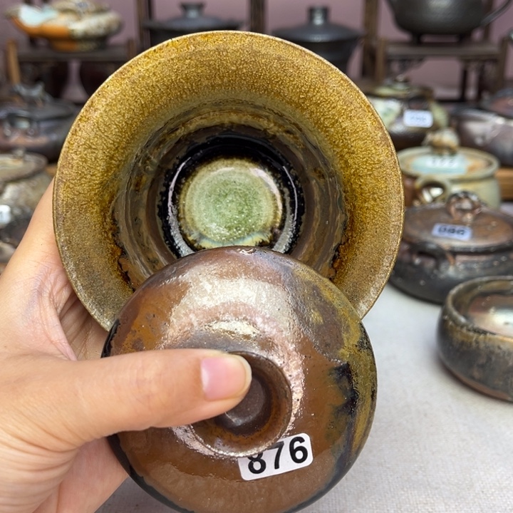 壶裸柴烧陶瓷茶具