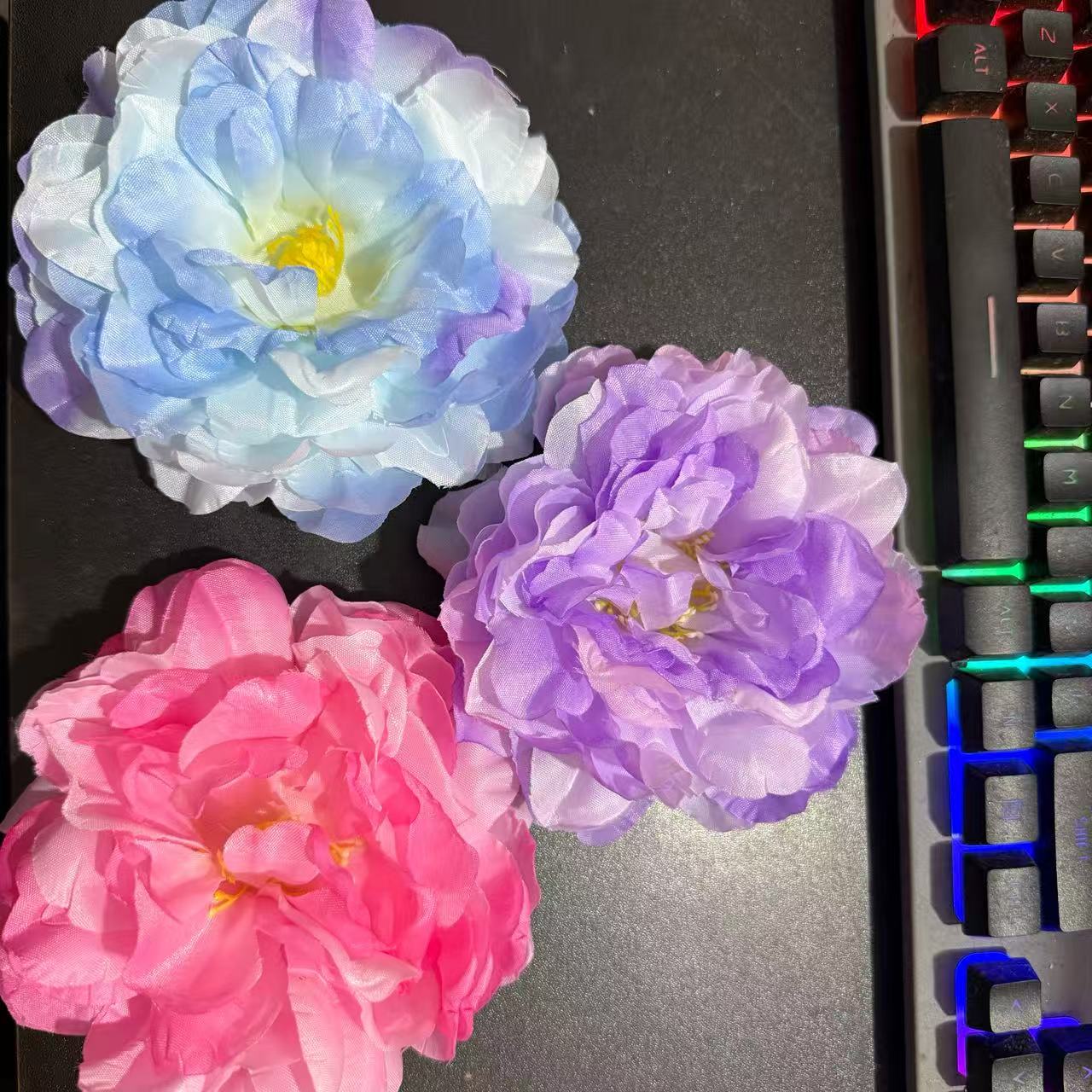 主播宠粉福利13厘米牡丹花 手工DIY材料