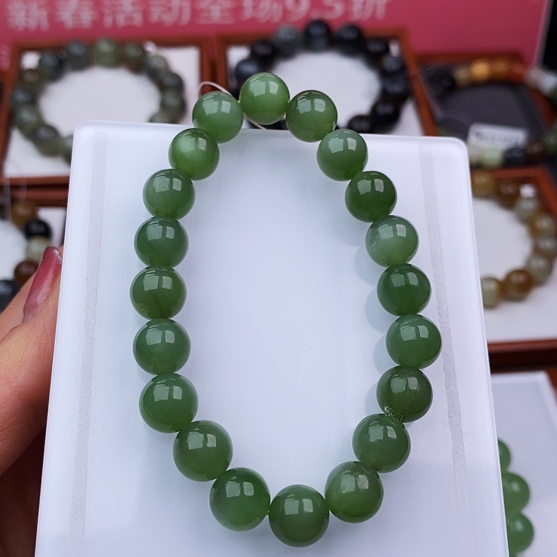 和田玉手链未镶嵌