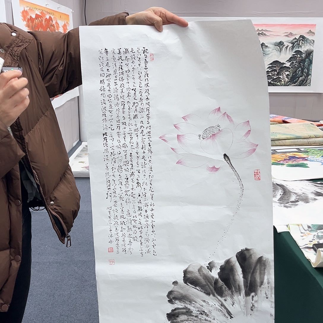 国画宣纸国画纯手绘作品