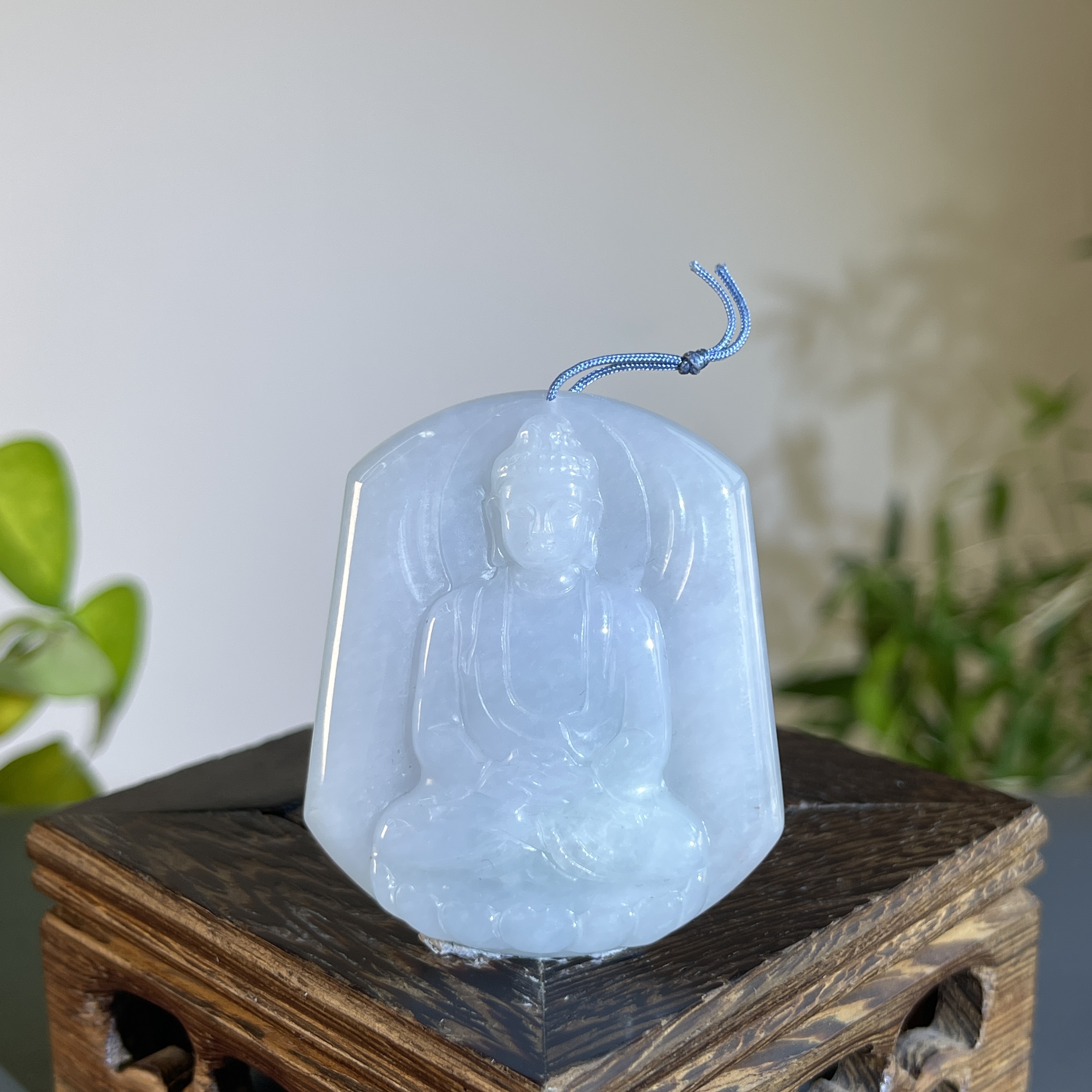 JCB15-018   天然缅甸A货翡翠   大日如来