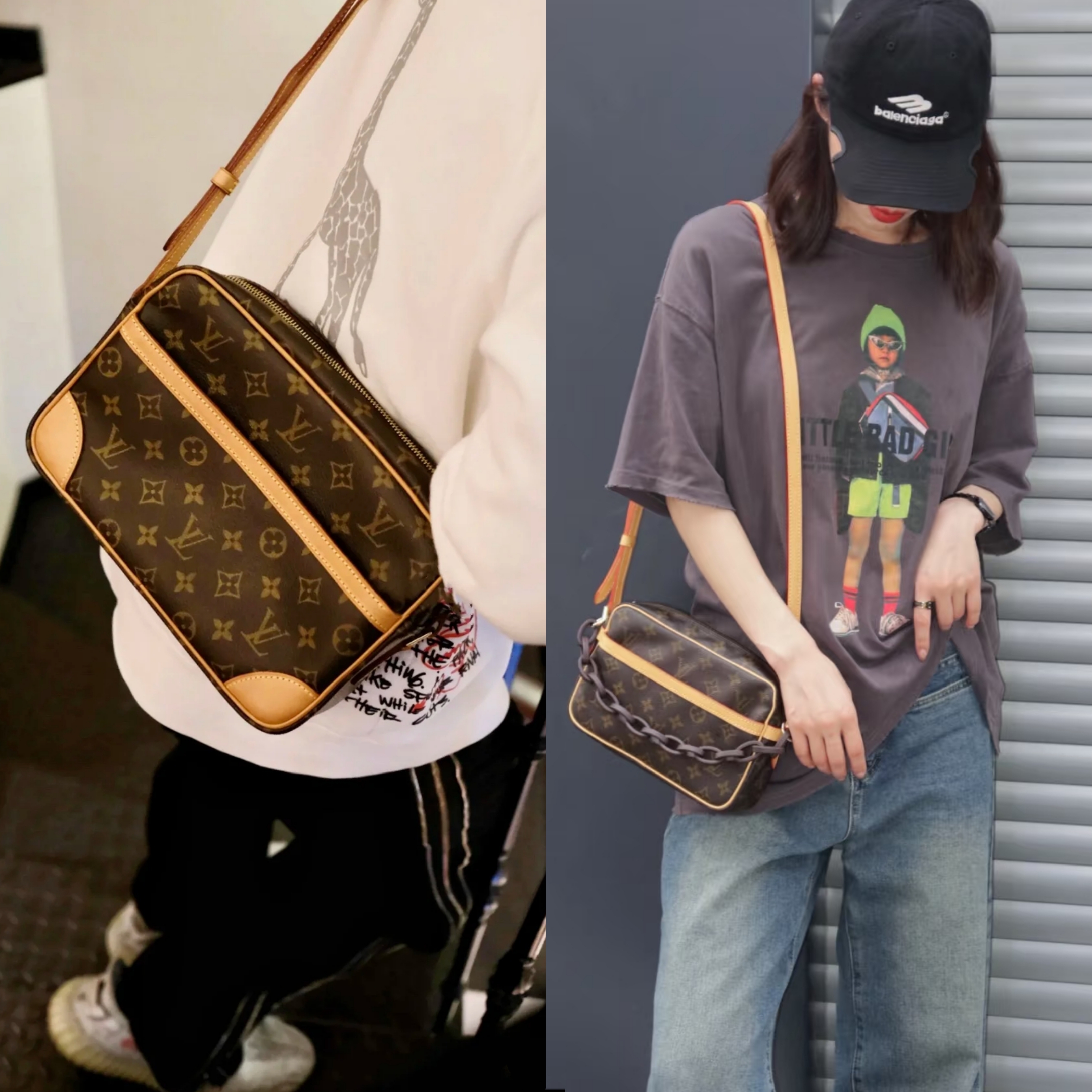 修复品LouisVuitton/路易威登【拾光】/相机包