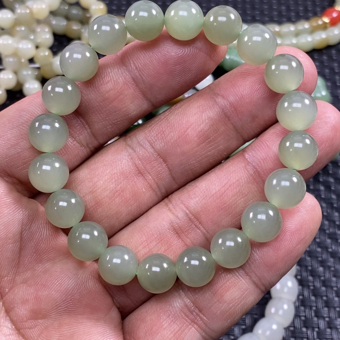 和田玉手链未镶嵌