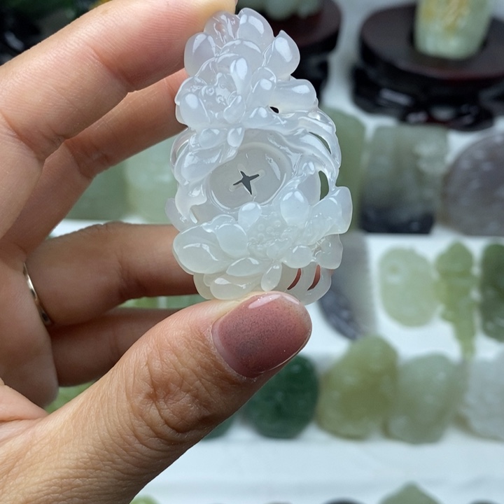 和田玉（糖玉）未镶嵌颈饰14
