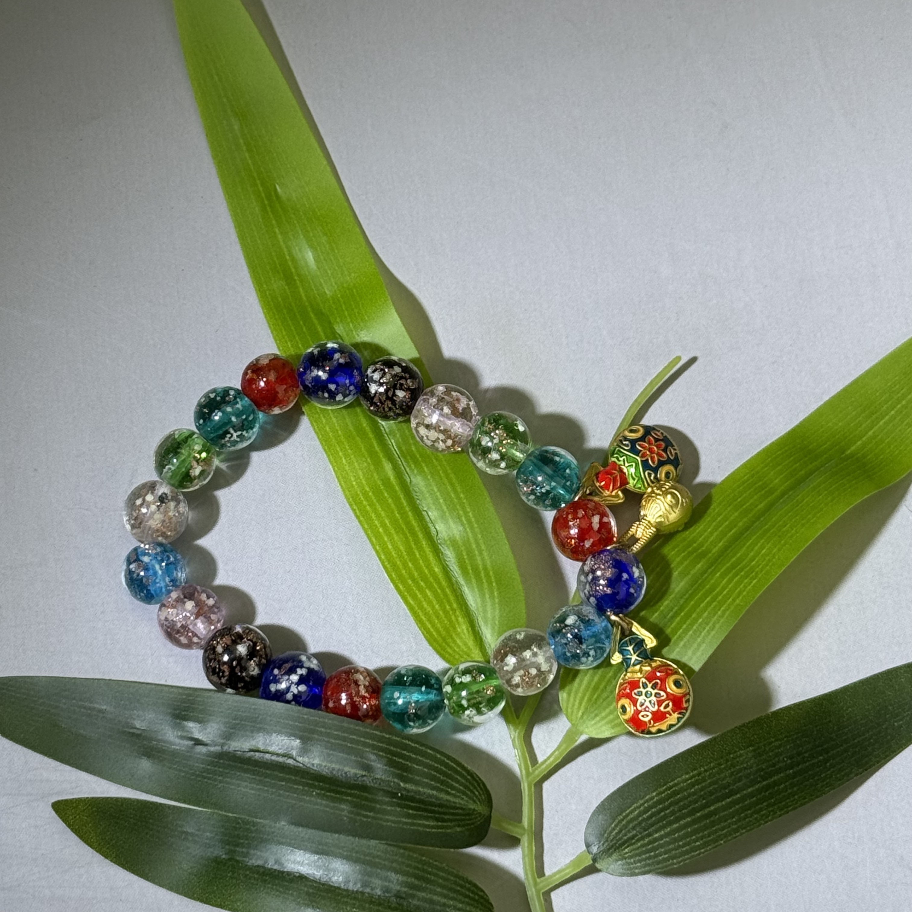 【尚御阁】sj七彩吞金兽手串