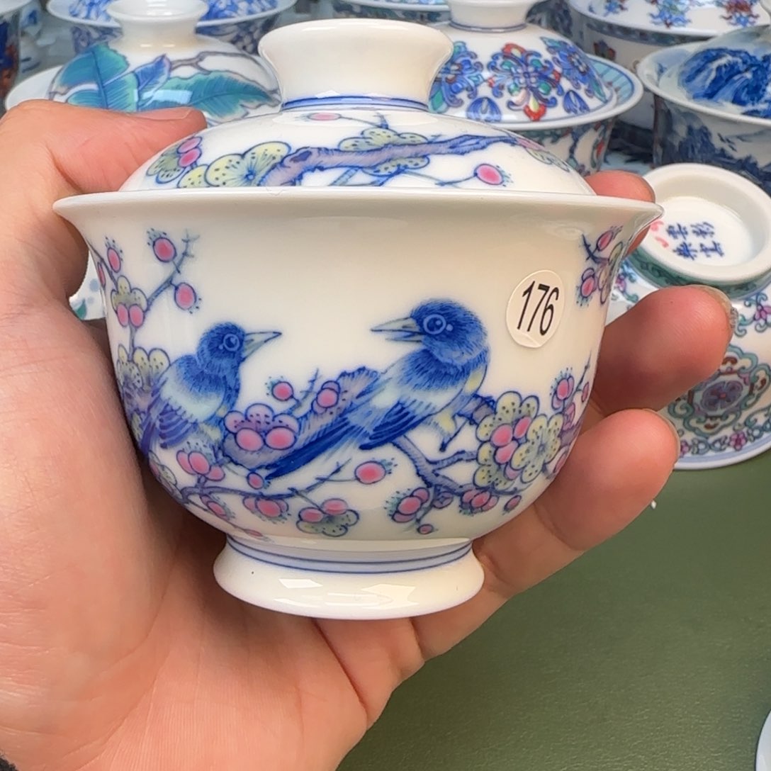 彦祖纯手工手绘茶具176