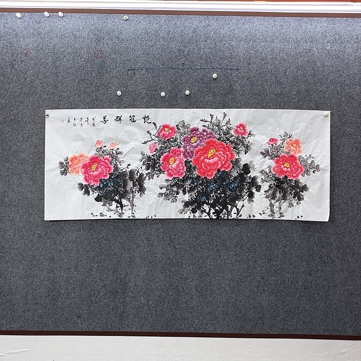 国画国画作品入选35