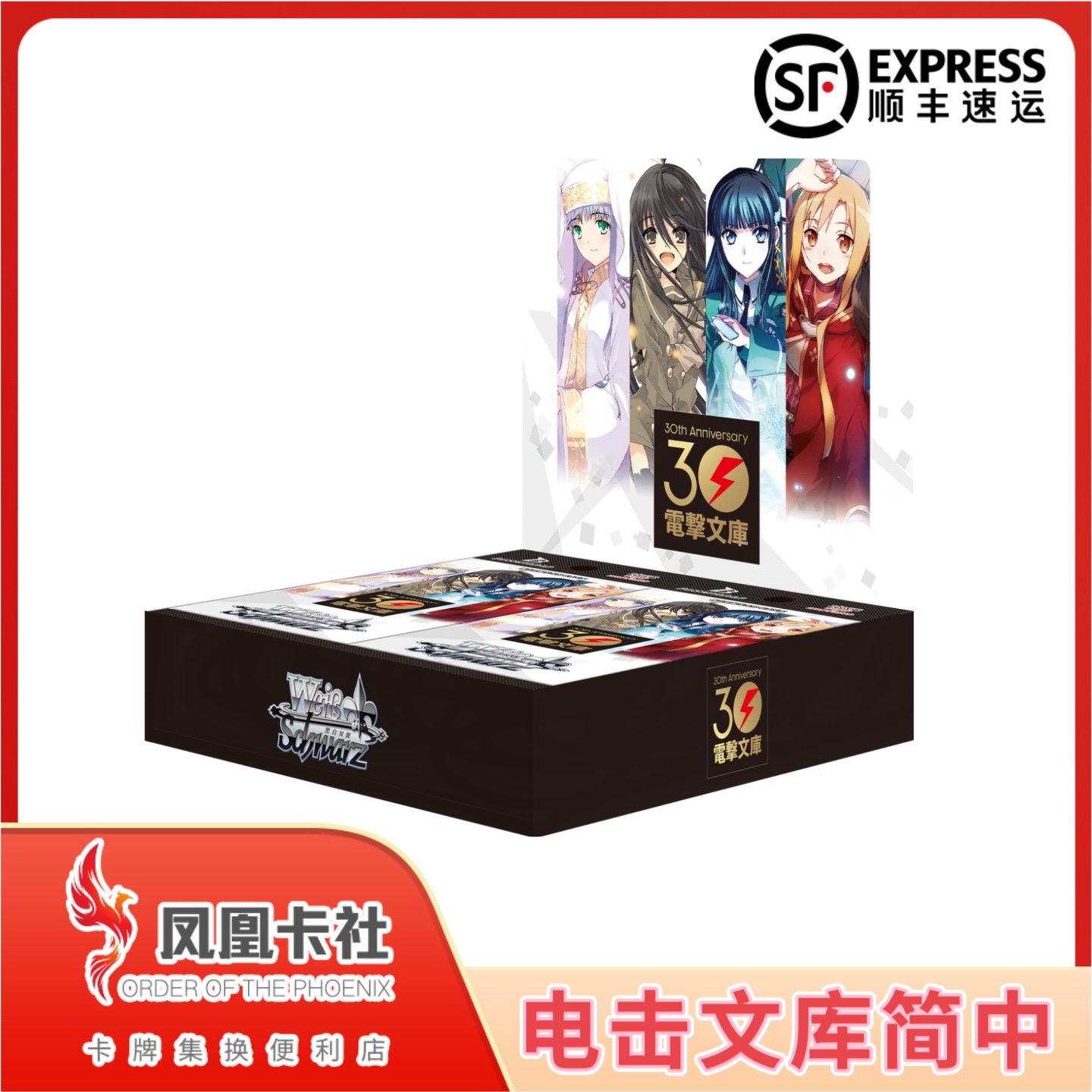 WS黑白双翼  电击文库补充包 简体中文版 原盒代拆