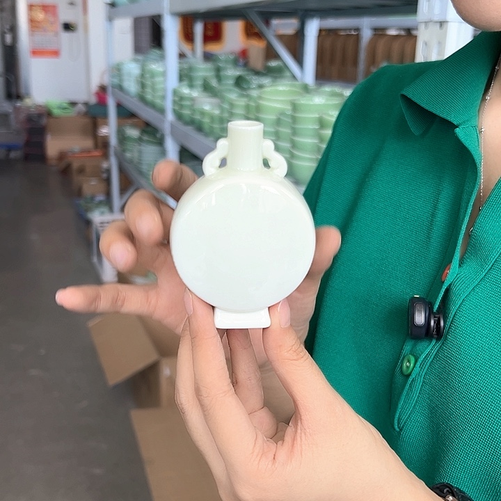 龙泉云间青瓷小米茶器