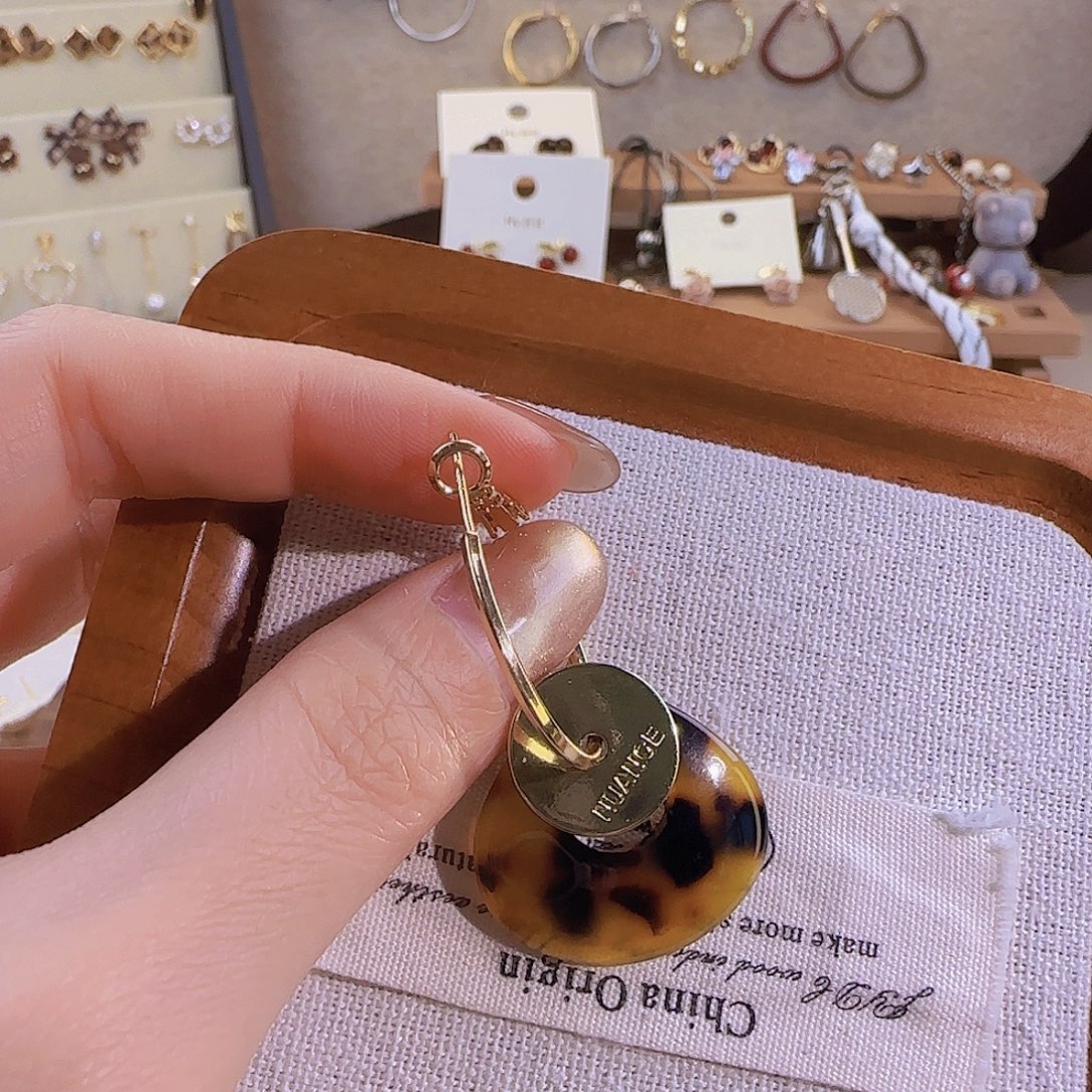 仿珍珠铜合金925银耳圈