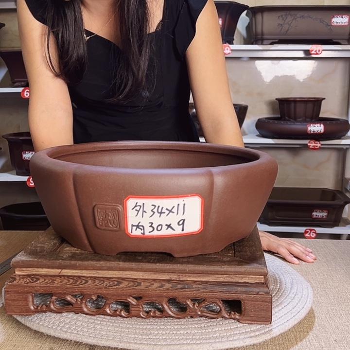 紫砂花盆紫砂花盆