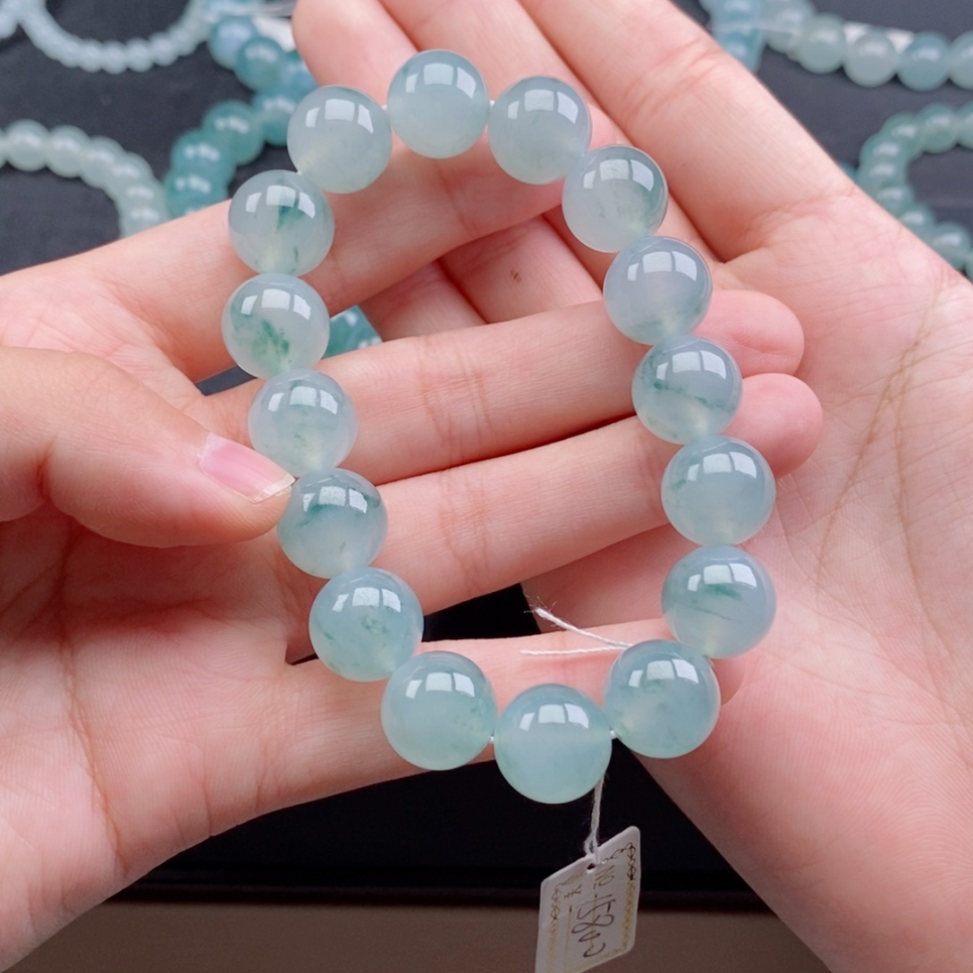 凯***丽翡翠未镶嵌手串珠宝