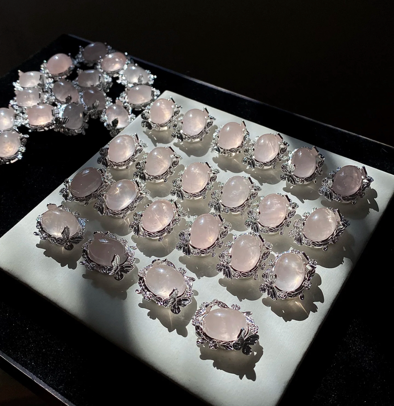 水晶配饰魔盒饰品手链手串链接手链diy配件酷diy水晶配件