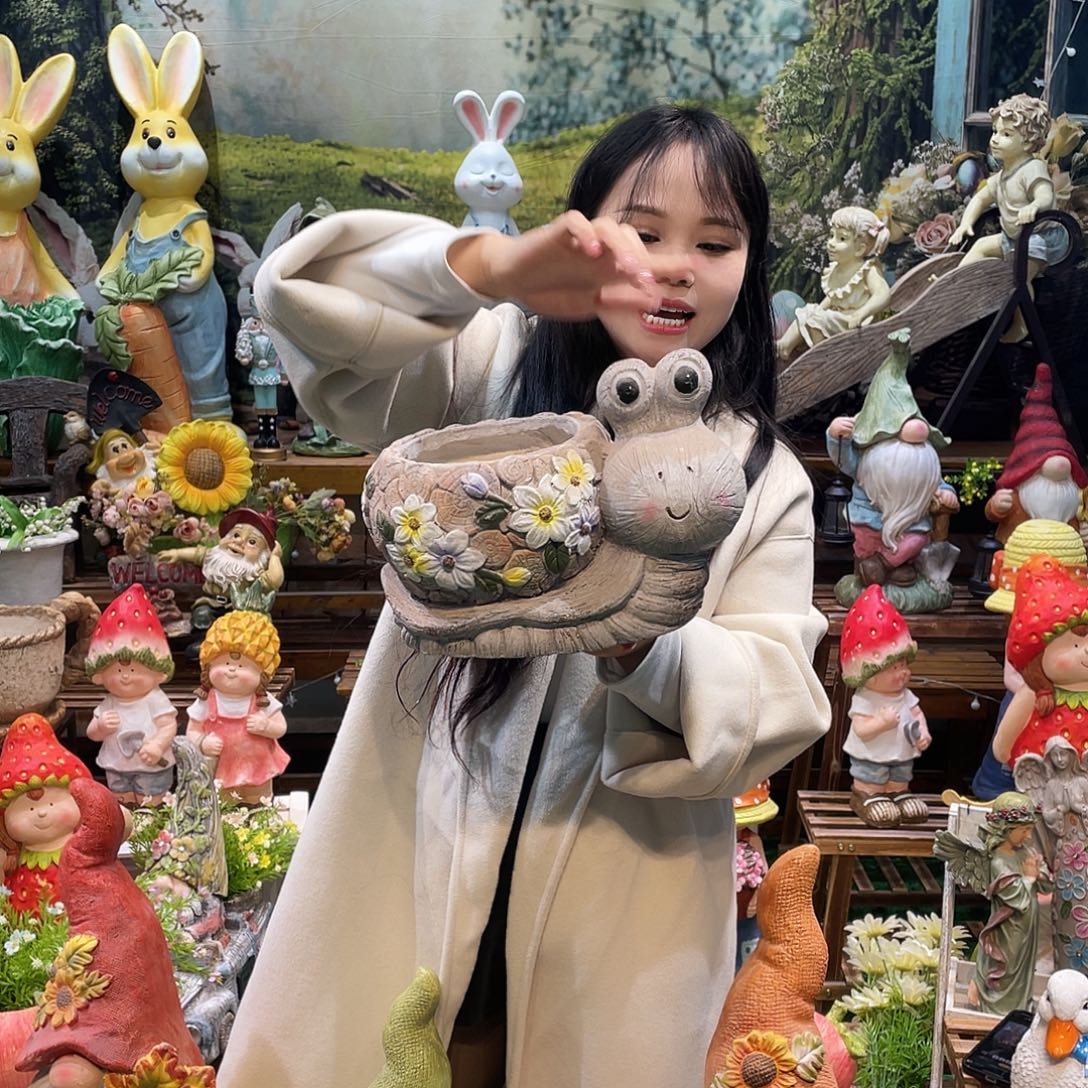 摆件花园摆件红红火火