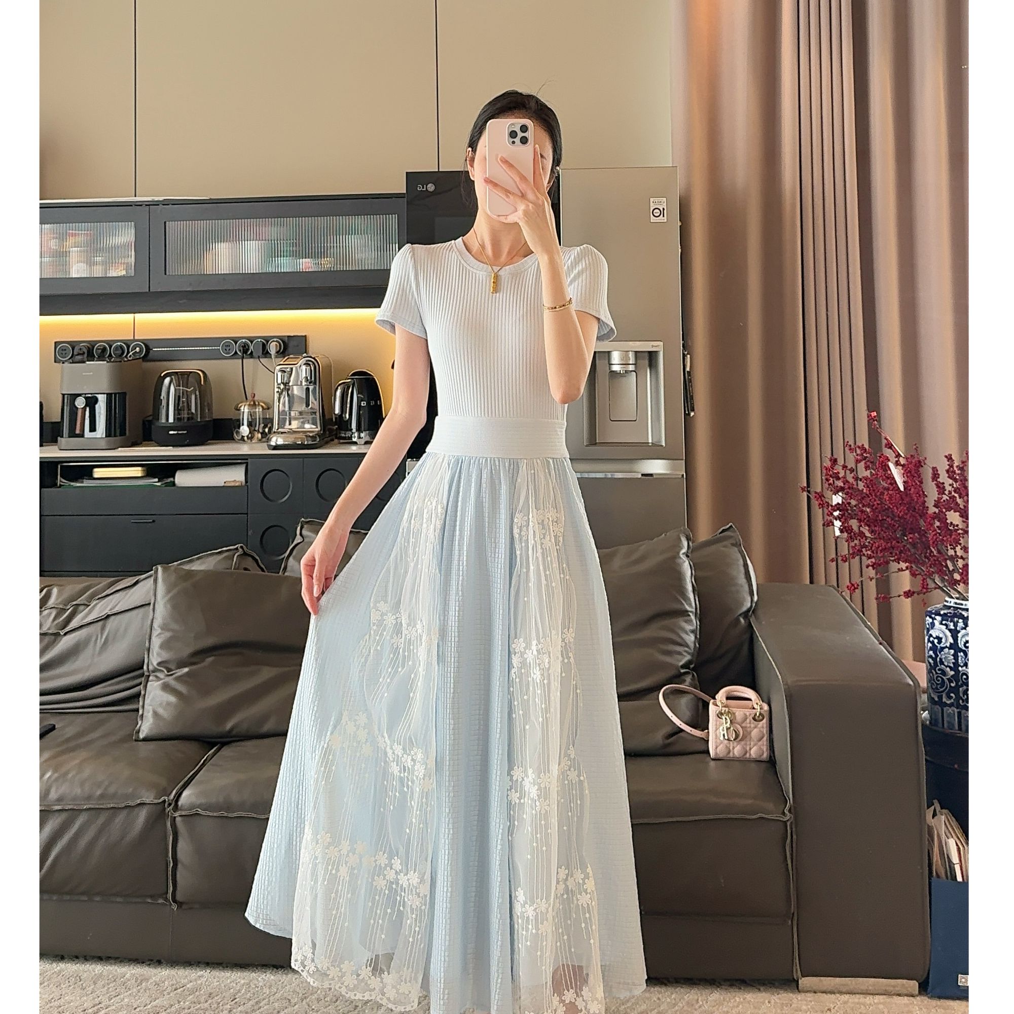 Zwinnie/詹维尼【必入蓝-独家系列】连衣裙 GYS202537