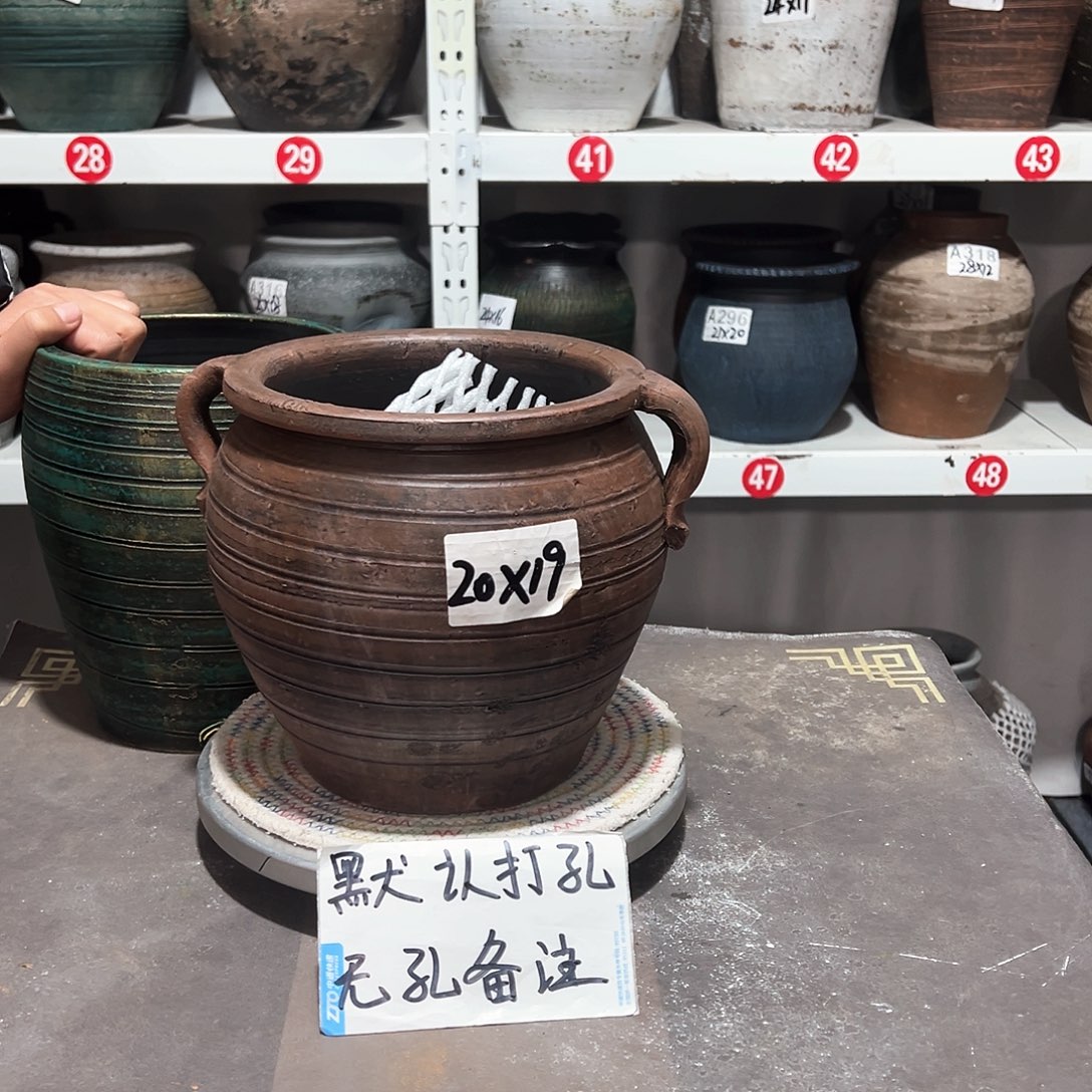 红陶21红色无孔备注