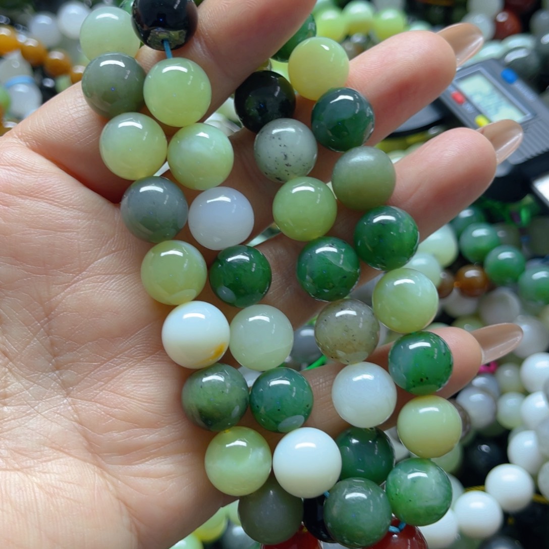 和田玉手链未镶嵌