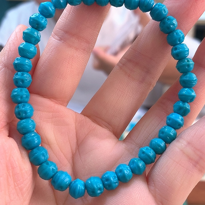 未镶嵌绿松石珠宝奇石