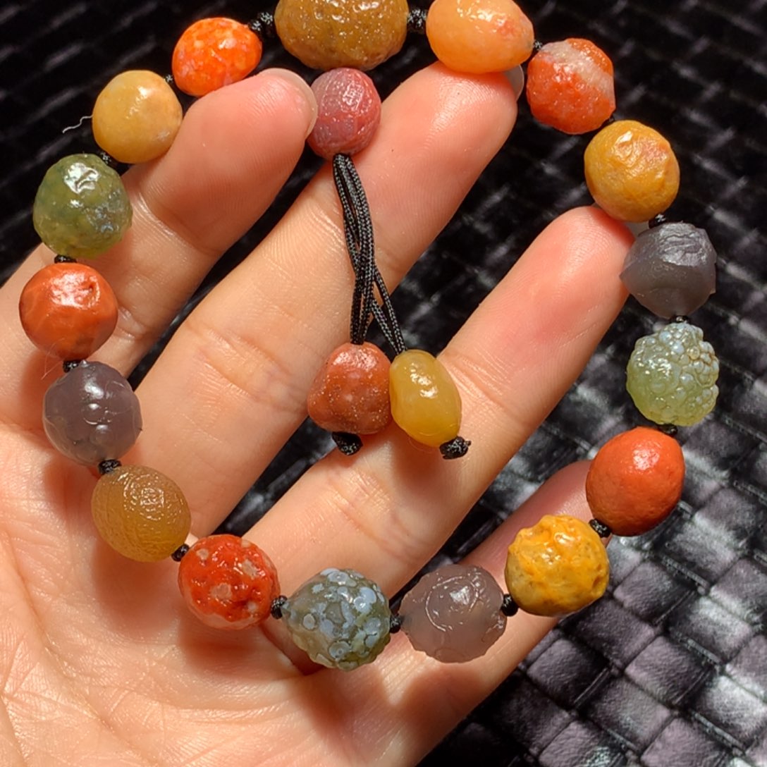 未镶嵌玛瑙/玉髓珠宝半成品