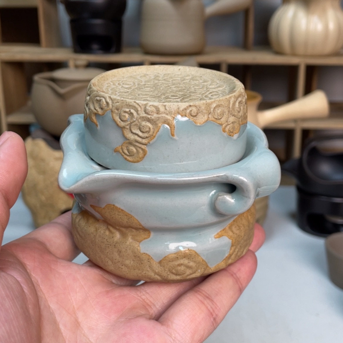 【闪购商品】壶老段烧陶瓷茶器！