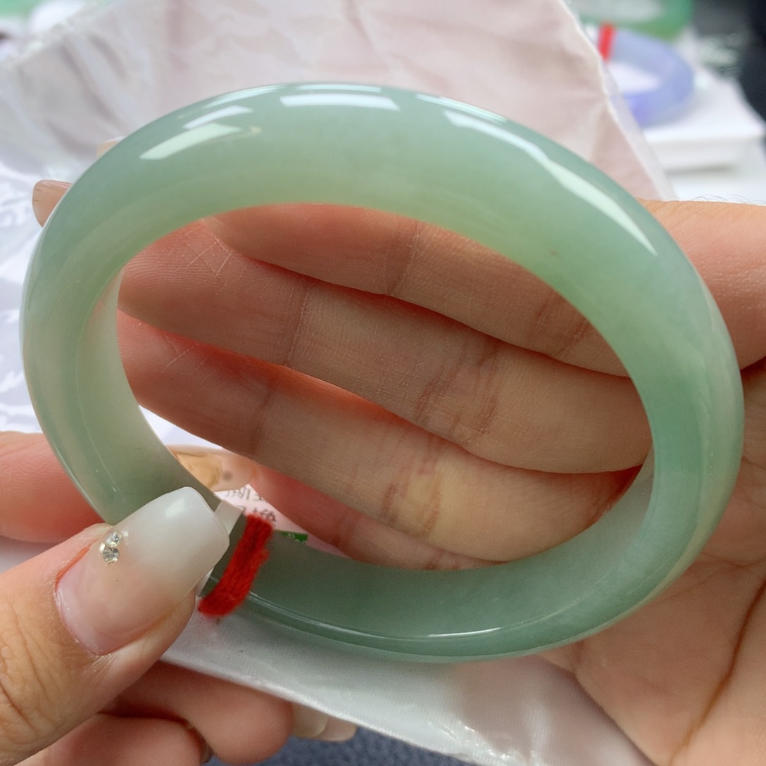 翡翠手镯未镶嵌63正