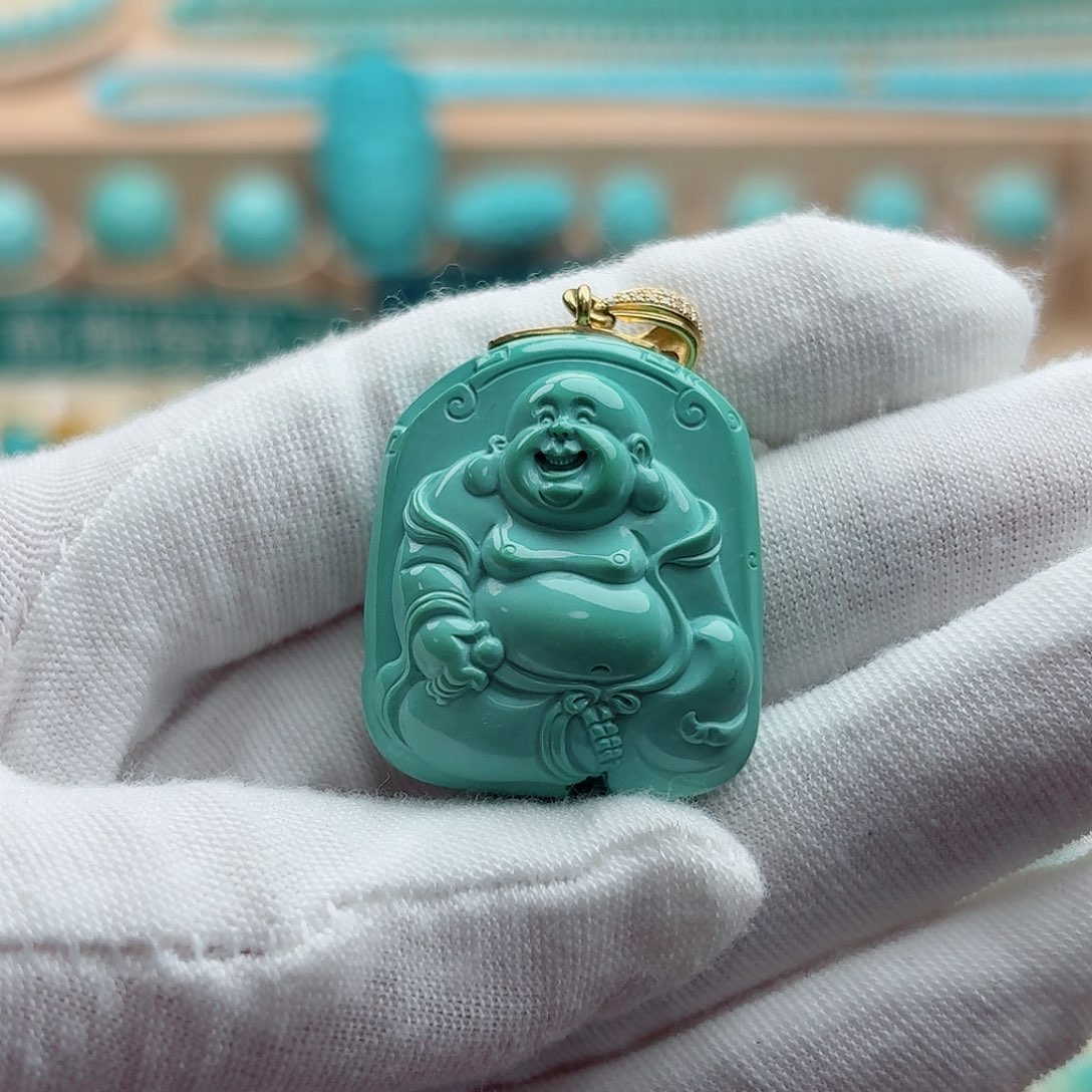 绿松石未镶嵌珠宝奇石